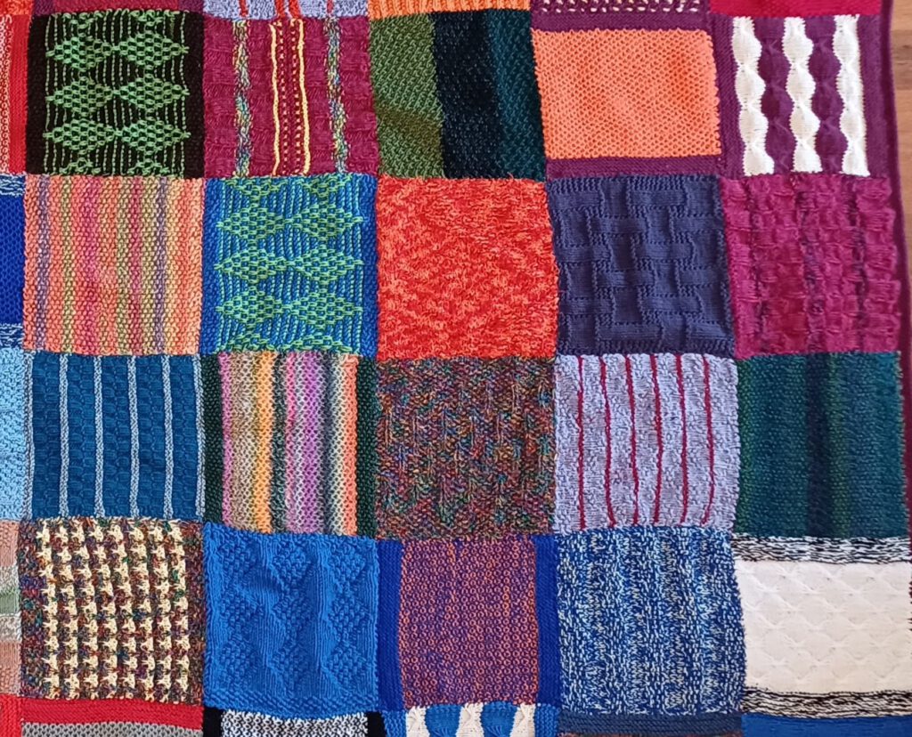 Foto Patchworkdecke