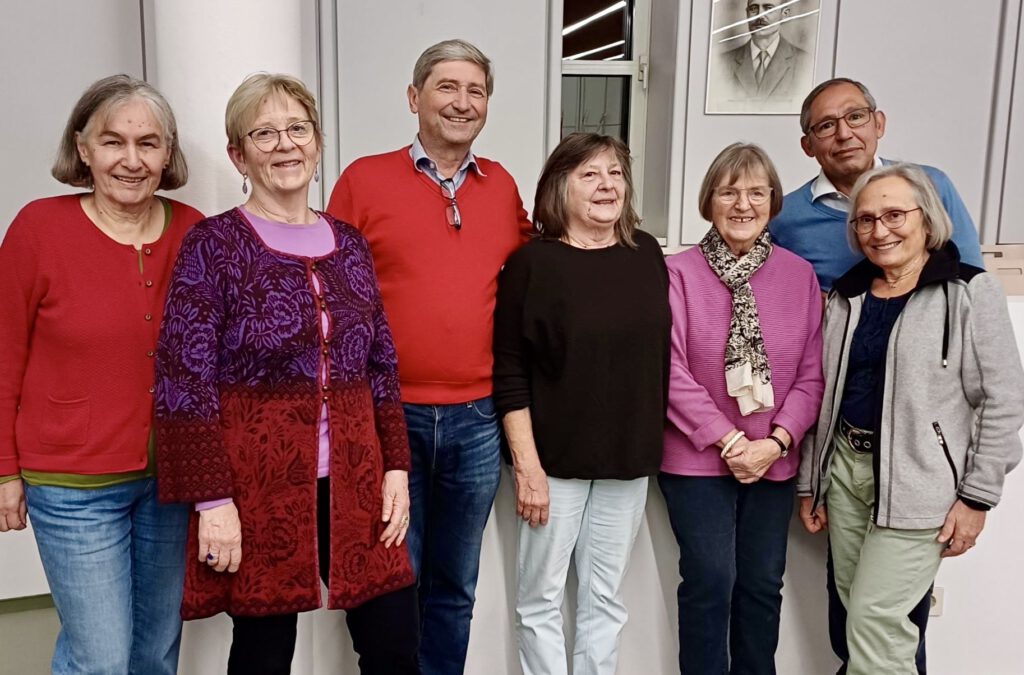 Foto des Vorstands des Unterhachinger Treffpunkts